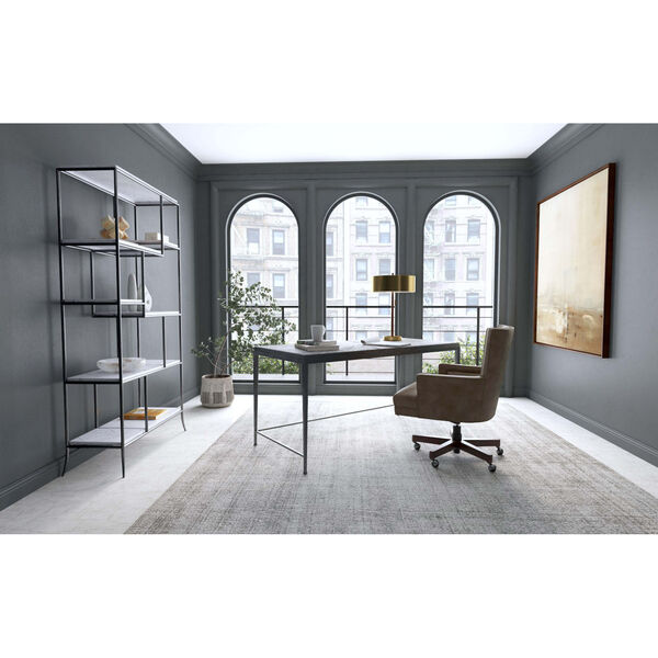 Commerce and Market Gray 76-Inch Bookcase, image 4