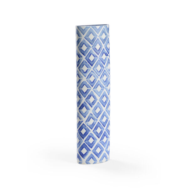 Blue 7-Inch Seagate Vase, image 1