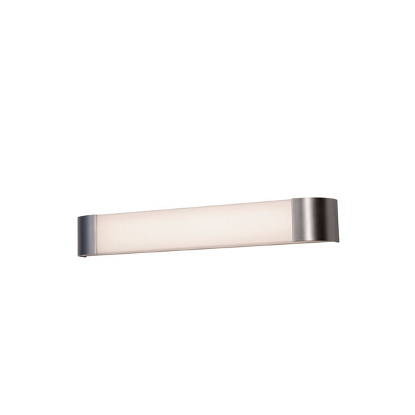 Allen Satin Nickel Four-Feet LED Bath Bar, image 1