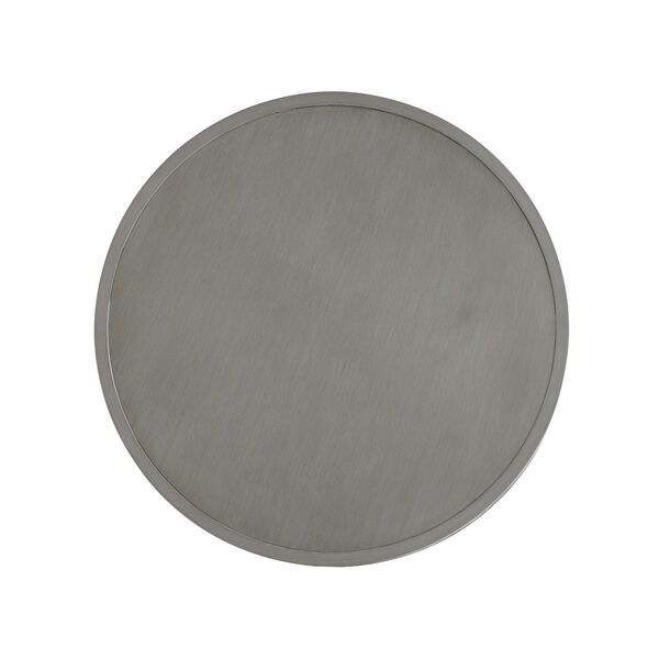Silver Sands Soft Gray Round Cocktail Table, image 3