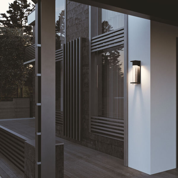Vasari Black Five-Inch LED Outdoor Wall Sconce, image 3