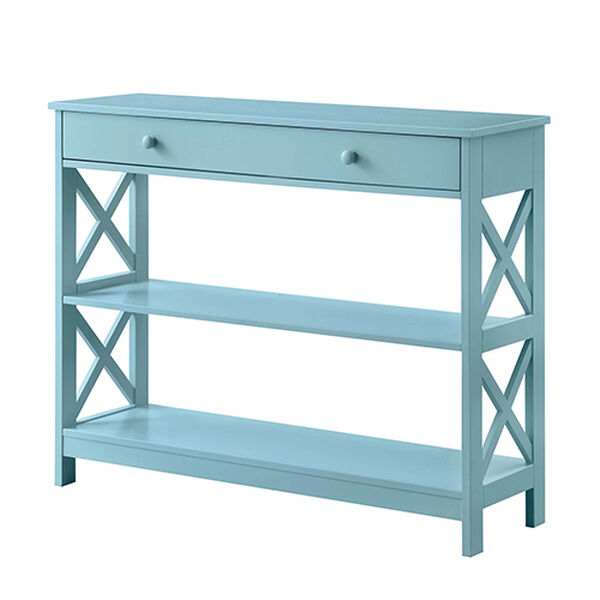 Oxford One Drawer Console Table in Sea Foam, image 6