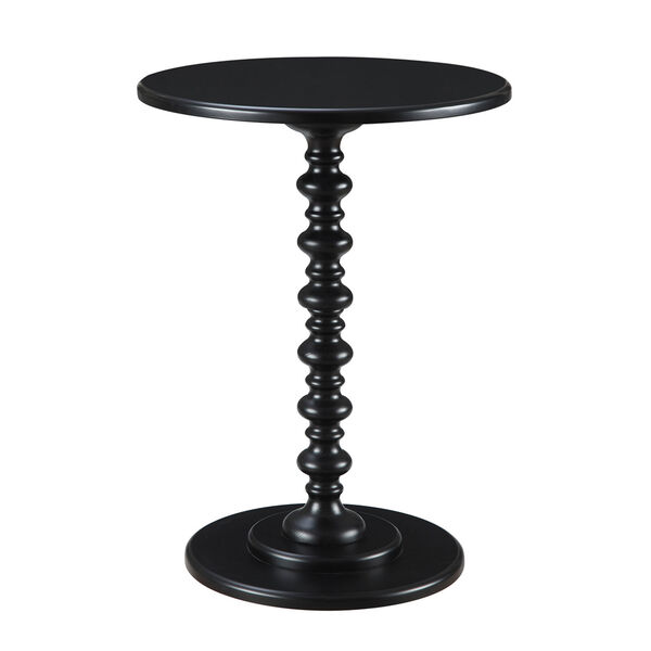 Palm Beach Black Spindle End Table, image 1