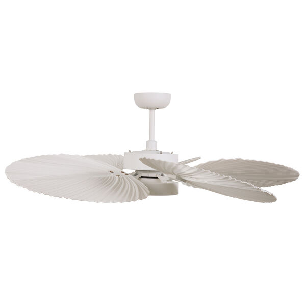 Lucci Air Bali Antique White 52-Inch One-Light Energy Star DC Ceiling Fan, image 5
