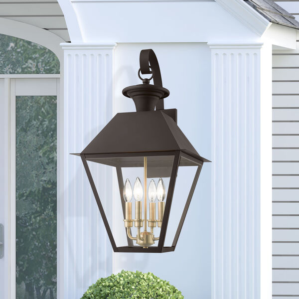 Wentworth Four-Light Outdoor Extra Large Wall Lantern, image 3