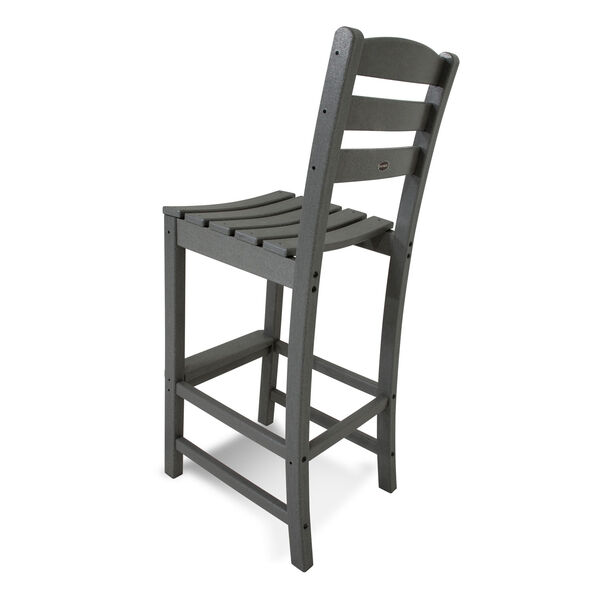 La Casa Café Slate Grey Bar Height Side Chair, image 2