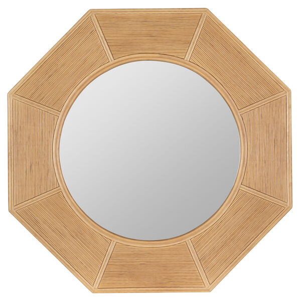 Kali Natural Wood 41 x 41-Inch Wall Mirror, image 2