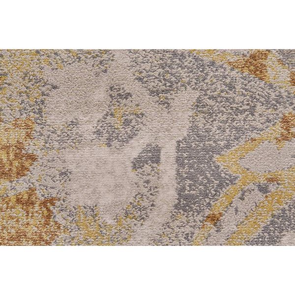 Cannes Gray Yellow Ivory Area Rug, image 3