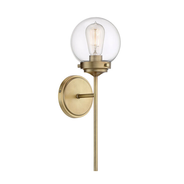 Kenwood Natural Brass 18-Inch One-Light Wall Sconce, image 4