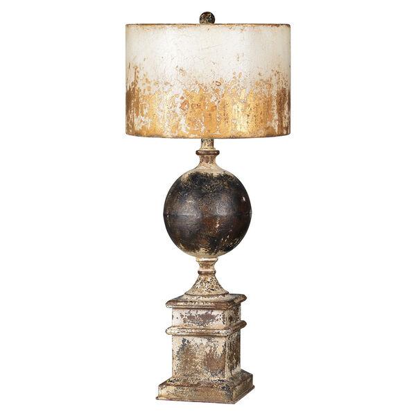 Shiloh Weathered Metal 28-Inch One-Light Table Lamp, image 1