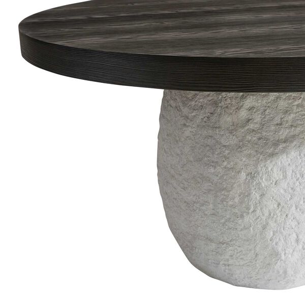 Trianon Black and White Dining Table, image 5