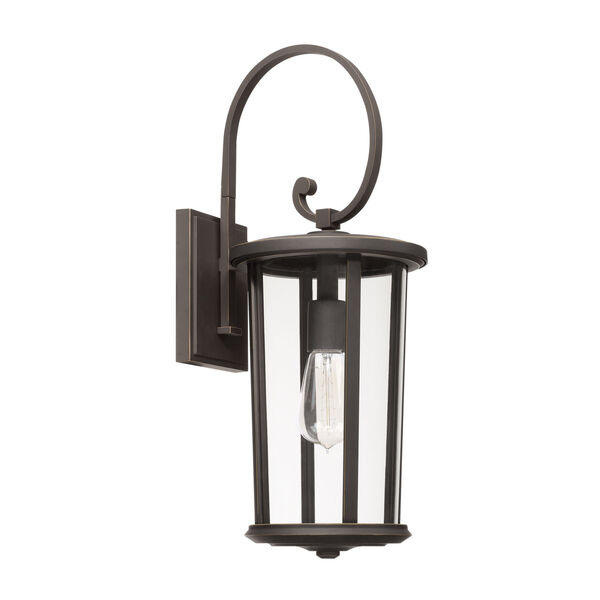 Howell Oil Rubbed Bronze One-Light Outdoor Wall Lantern, image 1