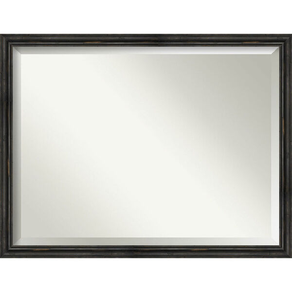 Black 43-Inch Wall Mirror, image 1