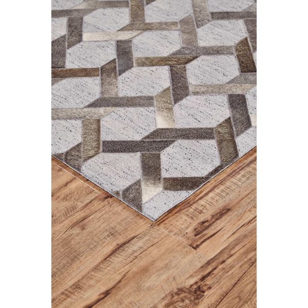Fannin Gray Taupe Ivory Area Rug, image 2