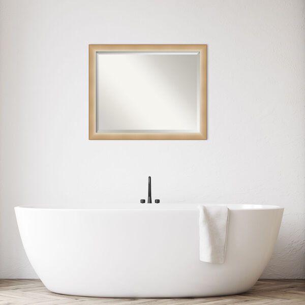 Eva Gold 31W X 25H-Inch Bathroom Vanity Wall Mirror, image 3