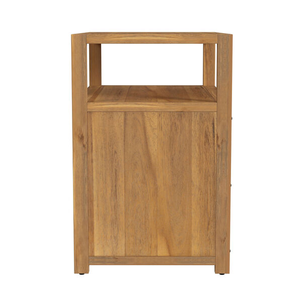 Lark Natural Wide Nightstand with Drawers, image 3