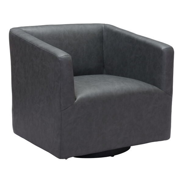Brooks Gray and Black Accent Chair, image 1