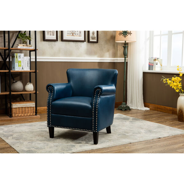 Holly Navy Blue Club Chair, image 4