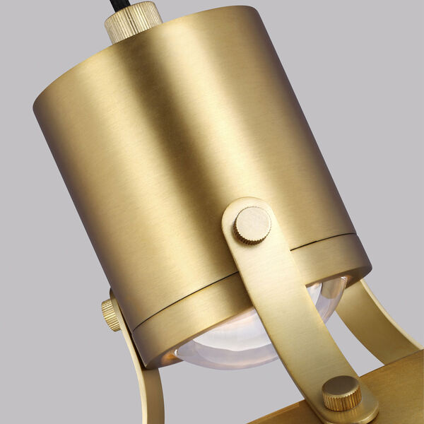 Brynne Burnished Brass 17-Inch LED Pendant, image 5