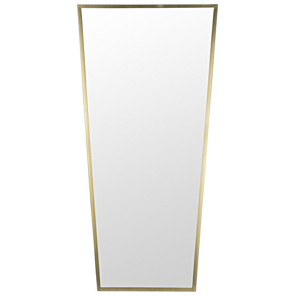 Cassio Antique Brass 30-Inch Mirror, image 1