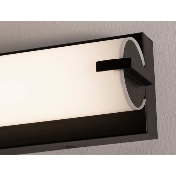Axel Black 25-Inch Integrated LED Bath Stripe, image 3