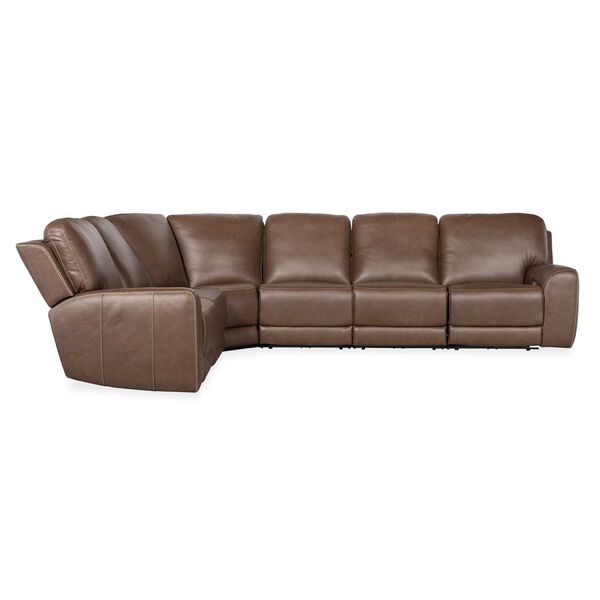 Light Brown Torres Six-Piece Power Sectional, image 5