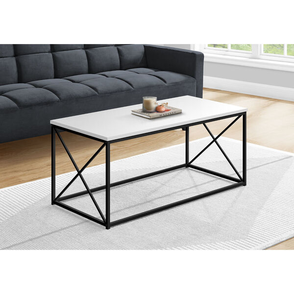White and Black Coffee Table, image 2