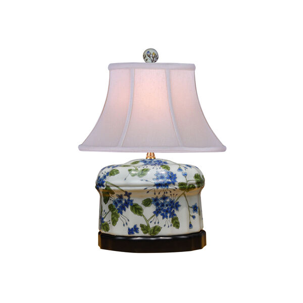 White 15-Inch Jar Table Lamp, image 1