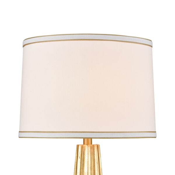 Hightower Gold  Leaf One-Light Table Lamp, image 3