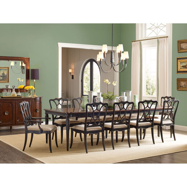 Charleston Black Cherry Rectangle Dining Table, image 6