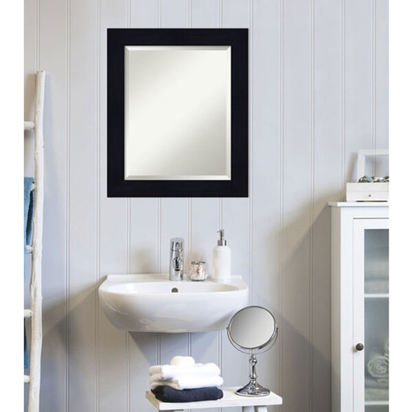 Shiplap Blue 20-Inch Bathroom Wall Mirror, image 4