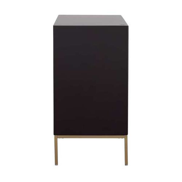 Holland Black Cabinet with Two Doors, image 5