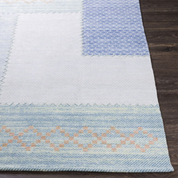 Didim Denim and Mint Runner: 2 Ft. 6 In. x 8 Ft. Rug, image 3