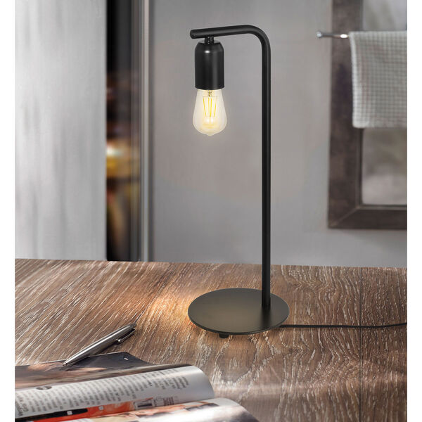 Adri Black One-Light Table Lamp, image 2