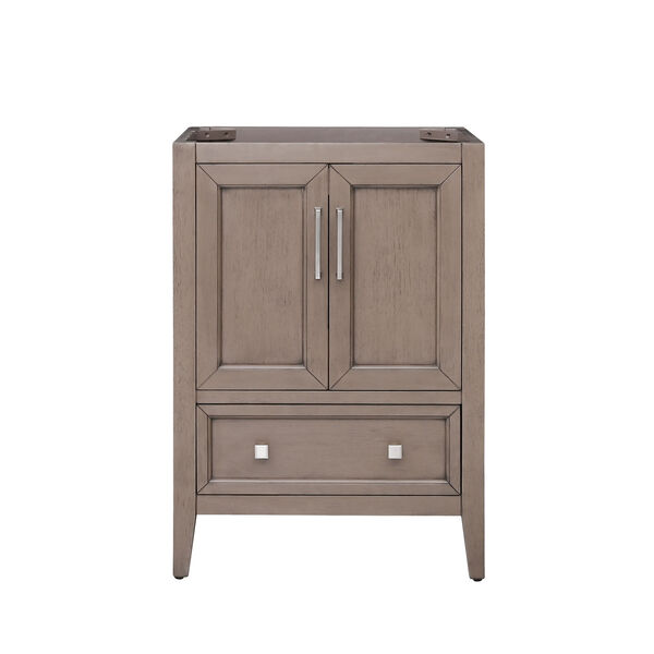 Everette Gray Oak 24-Inch Vanity Cabinet, image 2
