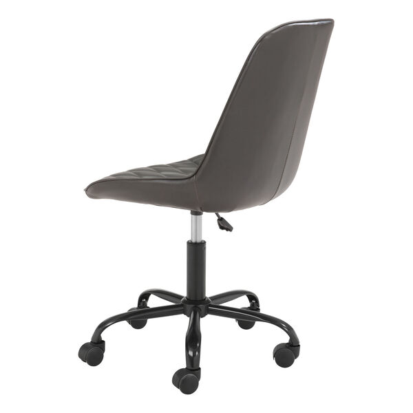 Ceannaire Gray and Black Office Chair, image 6