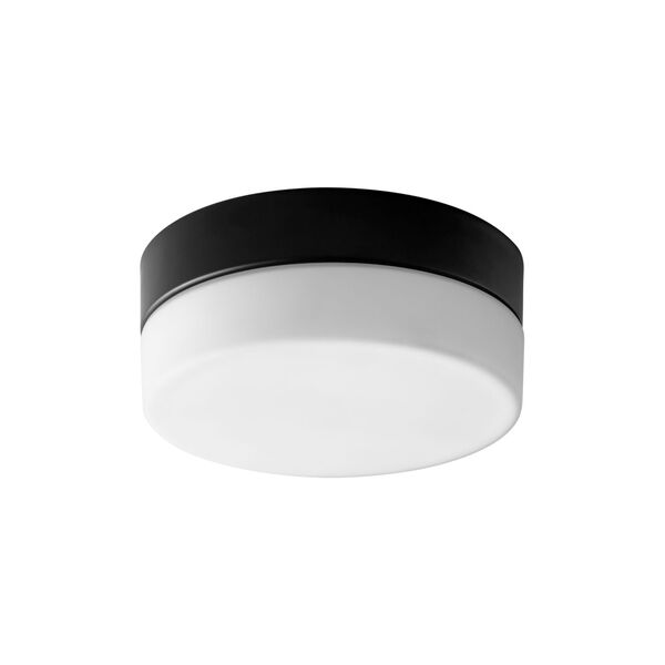Zuri Black LED Flush Mount, image 1