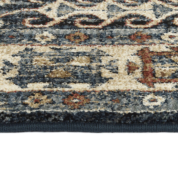 McAlester Blue Machine Made 5Ft. 3In x 7Ft. 3In Rectangle Rug, image 3