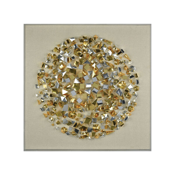 HRH Silver and Gold Wall Decor, image 1