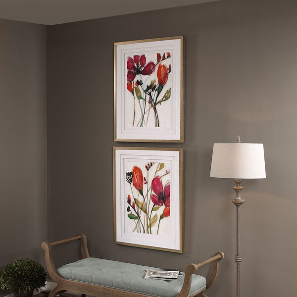 Vivid Arrangement Floral Prints, Set of 2, image 4
