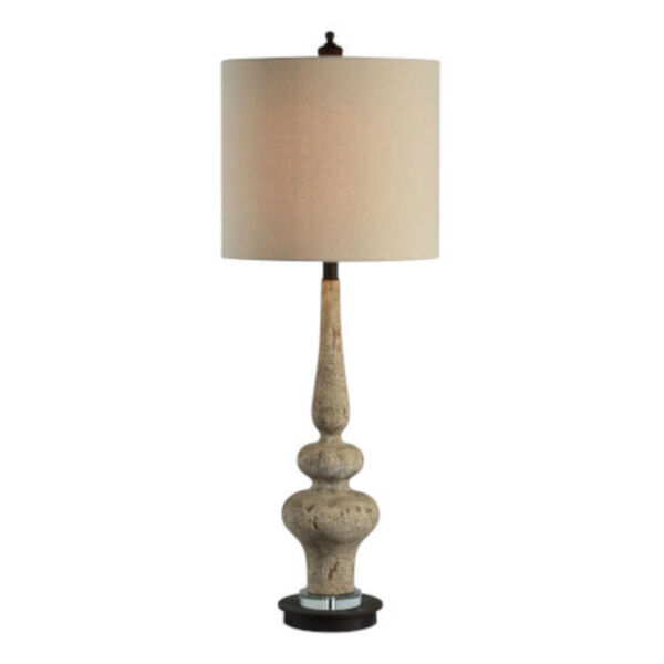 Charlotte Distressed Brown One-Light Table Lamp Set of Two, image 1