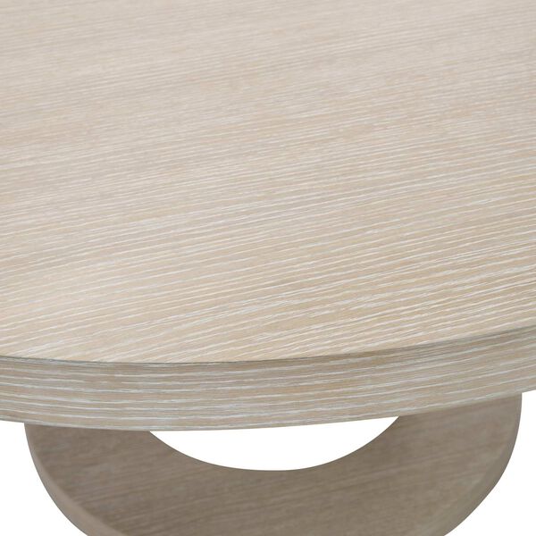 Solaria White and Natural Dining Table, image 4