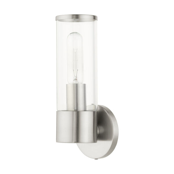 Banca Brushed Nickel One-Light ADA Wall Sconce, image 2