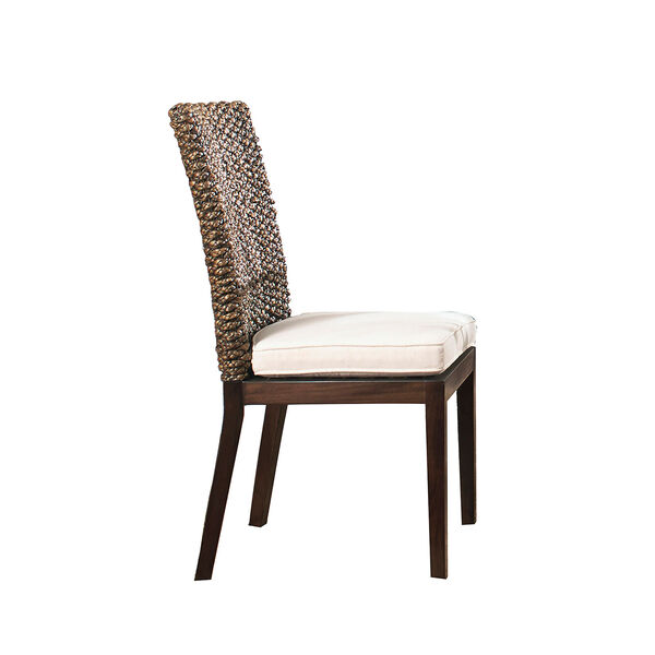 Sanibel Falling Fronds Indoor Dining Chair with Cushion, image 3