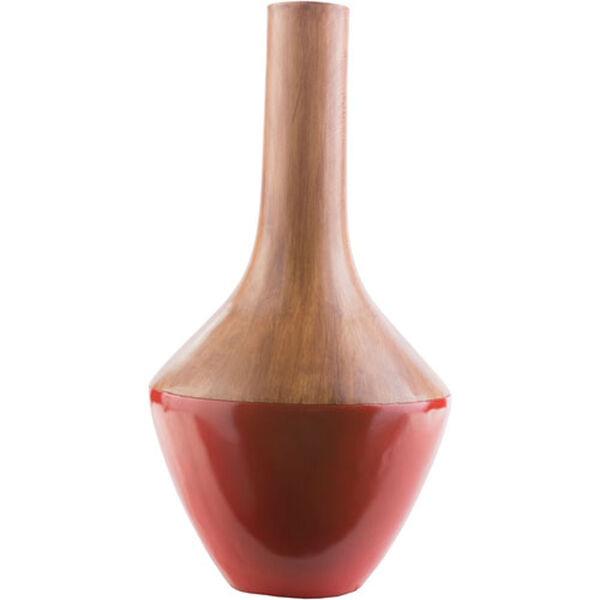 Loring Red Large Floor Vase, image 1