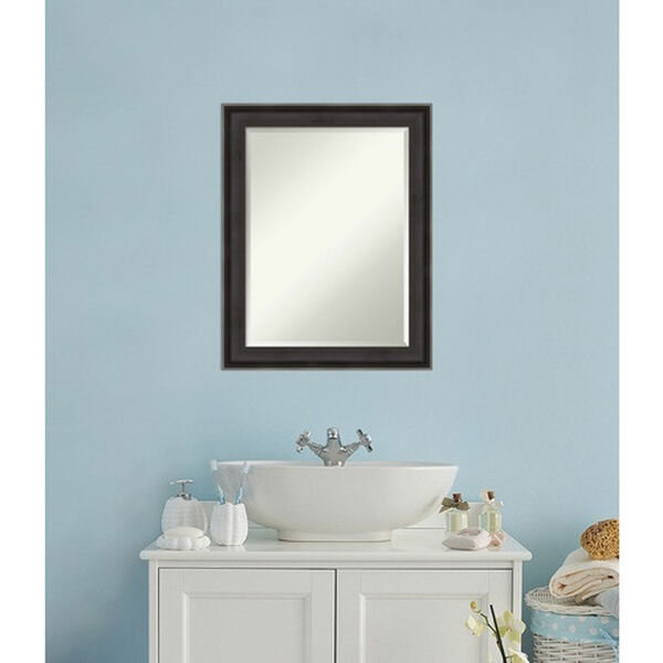 Allure Charcoal 22-Inch Bathroom Wall Mirror, image 4