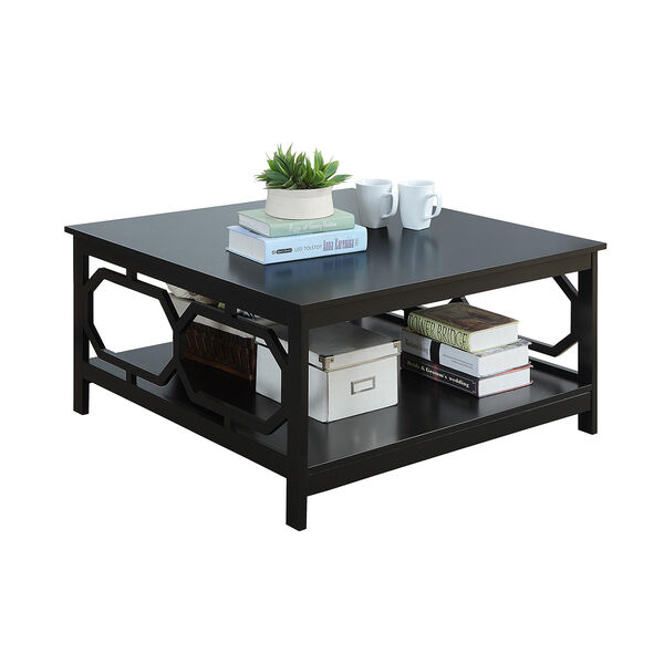 Selby Black Square 36-Inch Coffee Table, image 3