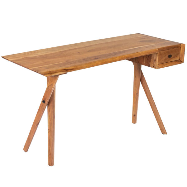 Vikky Natural Wood Desk, image 1