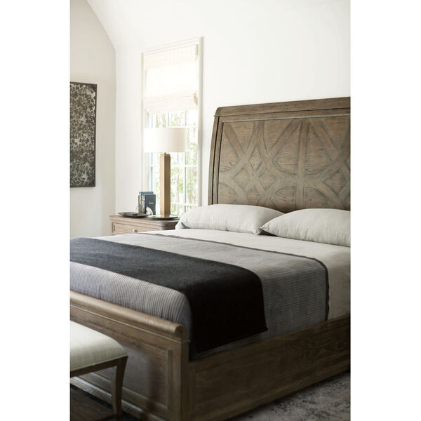 Rustic Patina Peppercorn Panel Queen Bed, image 5