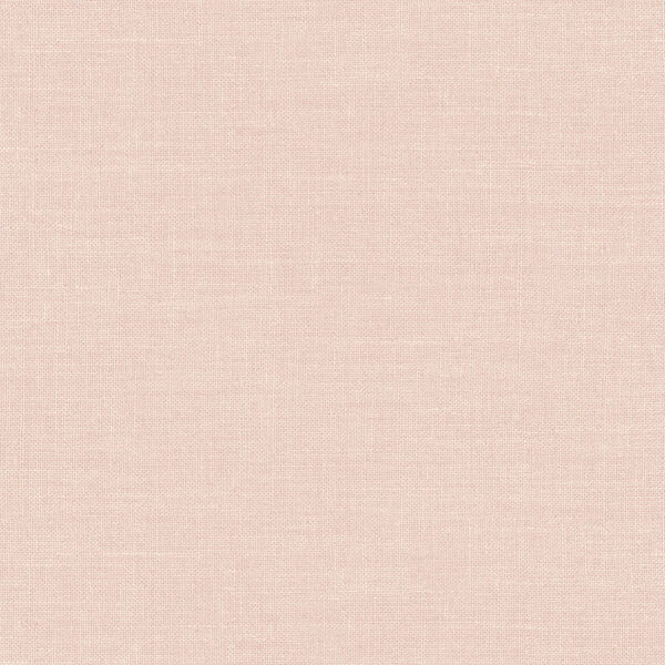 Living with Art Light Pink Hopsack Embossed Vinyl Unpasted Wallpaper, image 1